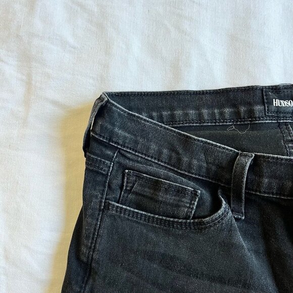 Hudson Jeans High Rise Bullocks Black Super Skinny Jeans Women's Size 27 - Picture 6 of 7